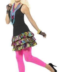 Smiffy's Womens Party Girl 80s Costume Set For Women