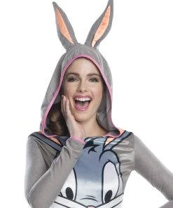 Rubies Womens Bugs Bunny Hooded Tutu Dress Costume For Women