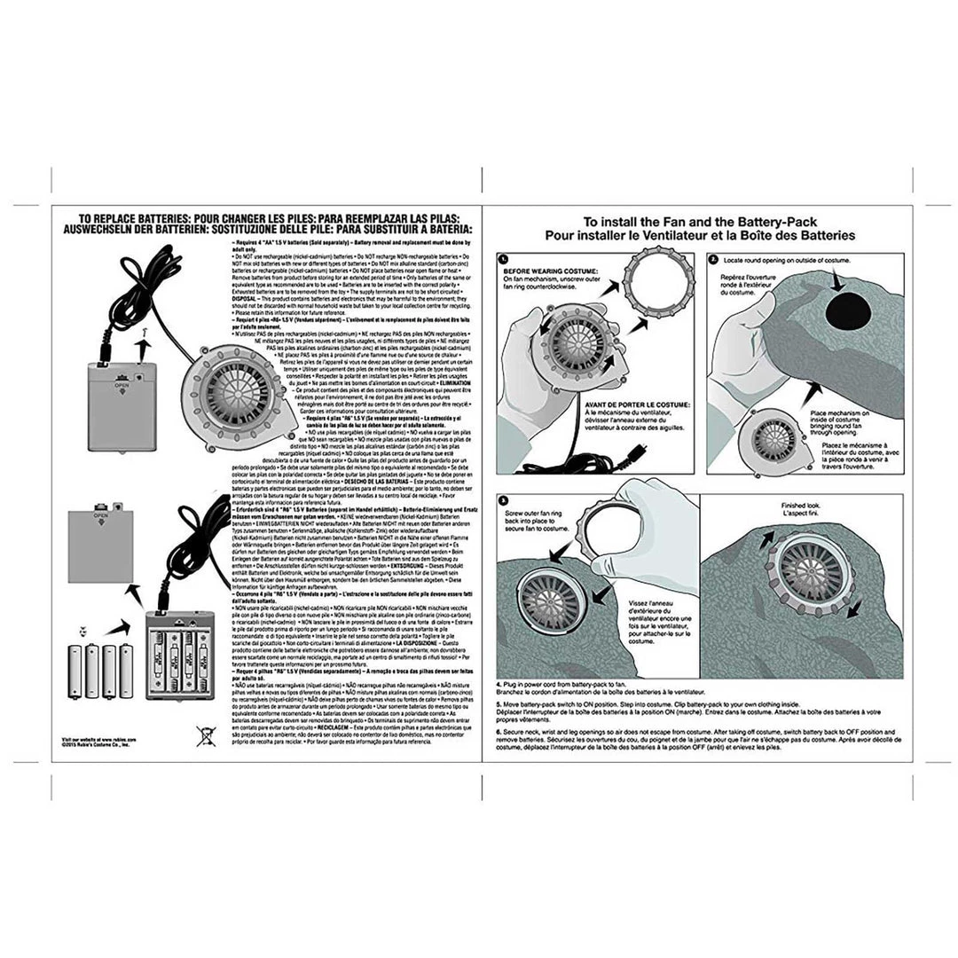 Rubies Tyrannosaurus Rex Jurassic World Inflatable Dinosaur Adult Costume 6 Rubies Tyrannosaurus Rex Jurassic World Inflatable Dinosaur Adult Costume