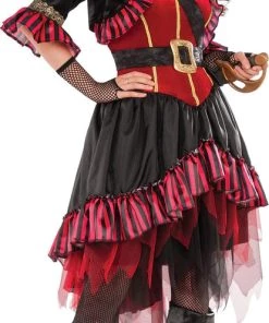 Rubies Lady Buccaneer Redd Pirate Captain Adults Costume