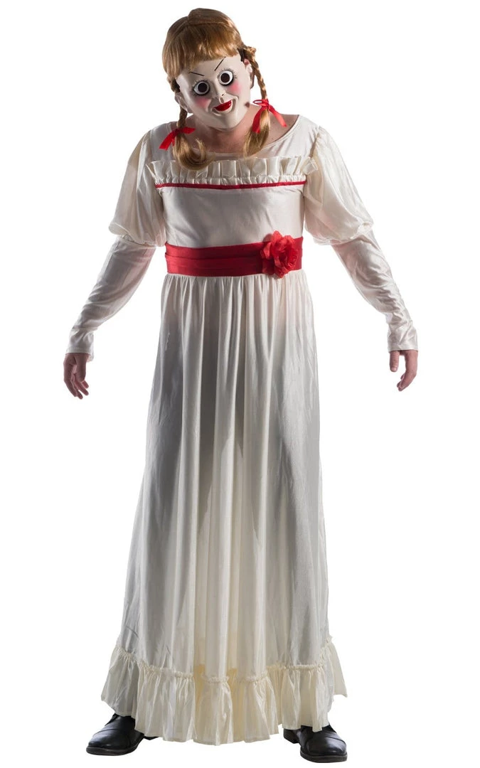 Rubies Womens Annabelle Deluxe Adult Halloween Costume 3 Rubies Womens Annabelle Deluxe Adult Halloween Costume