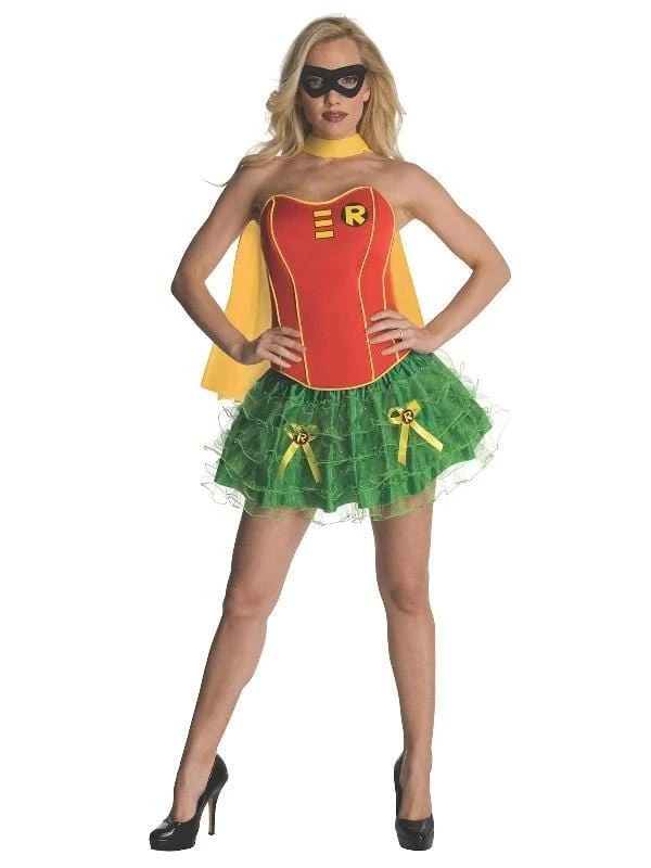 Rubies Womens Robin Secret Wishes Corset And Skirt Costume Set For Women 3 Rubies Womens Robin Secret Wishes Corset And Skirt Costume Set For Women