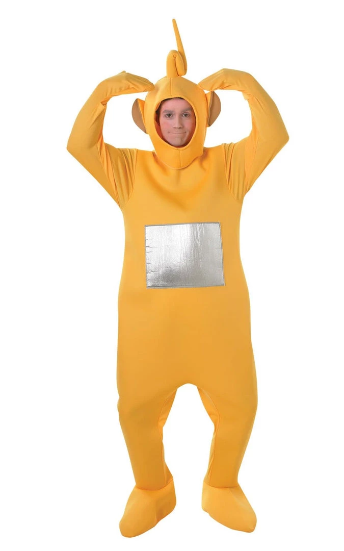 Rubies Laa-Laa Yellow Teletubbies Deluxe Adult Costume Womens 3 Rubies Laa-Laa Yellow Teletubbies Deluxe Adult Costume Womens