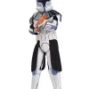 Rubies Captain Rex Clone Trooper Deluxe Costume For Boys Kids