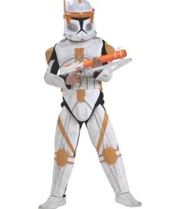 Rubies Commander Cody Clone Trooper Deluxe Costume For Boys Kids
