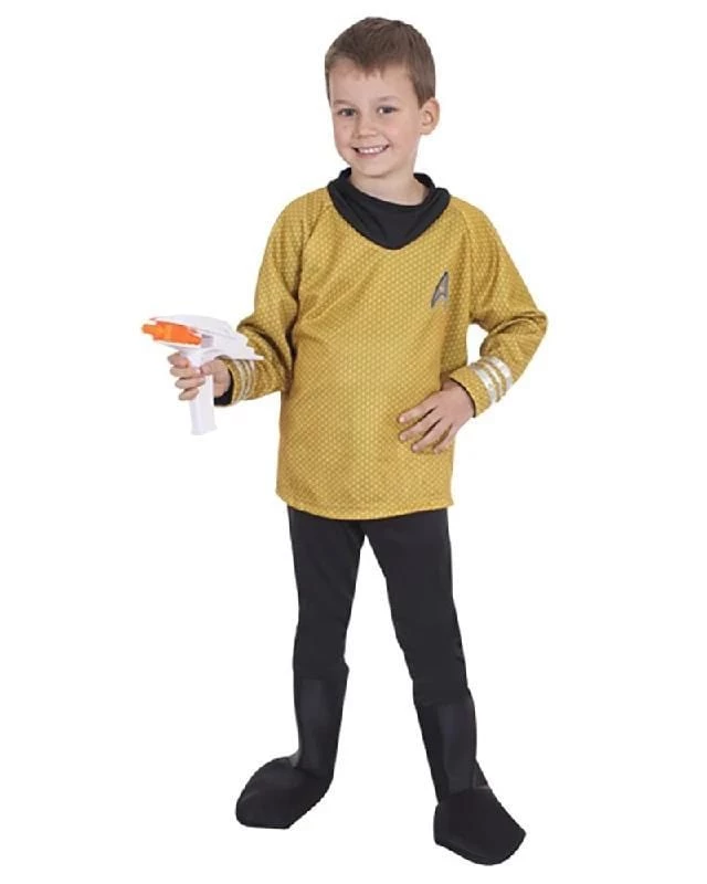 Rubies Kids Captain Kirk Star Trek Costume For Boys 3 Rubies Kids Captain Kirk Star Trek Costume For Boys