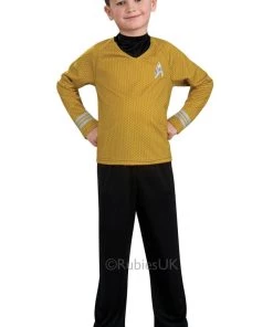 Rubies Star Trek Gold Shirt Costume For Children
