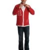Rubies Red Letterman Sports Jacket Men's 1950's Costume Mens