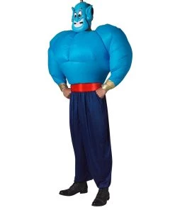 Mens Aladdin's Genie Inflatable Adult Disney Costume