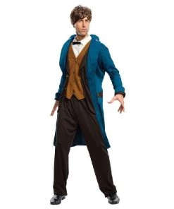 Rubies Newt Scamander Fantastic Beasts Deluxe Adult Costume Mens