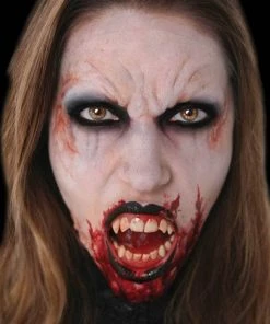 Tinsley Transfers Womens Vampire Teeth Custom Fit Halloween Fangs Costume Accessory