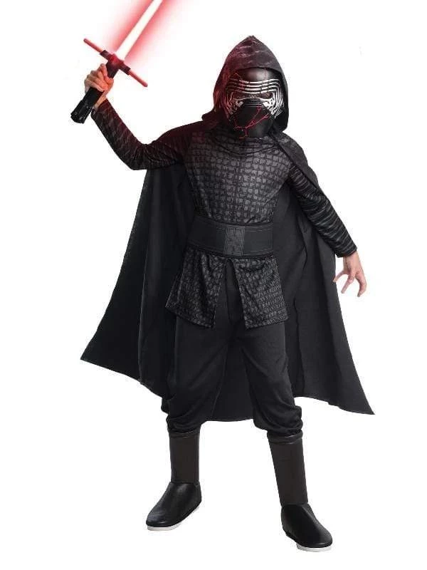 Rubies Kylo Ren Deluxe Costume For Boys Kids 3 Rubies Kylo Ren Deluxe Costume For Boys Kids