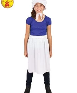 Rubie's Historical Bonnet And Apron Set For Children Kids