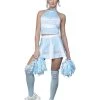 Smiffy's Cheerleader Blue Angel Costume For Women Womens