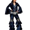 Disguises Abba Female Blue Mamma Mia Womens Hire Costume