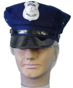 Carnival Products Policeman Adult Costume Hat Navy Blue
