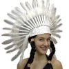 Interalia American Native Indian Headdress White Womens 1 Interalia American Native Indian Headdress White Womens
