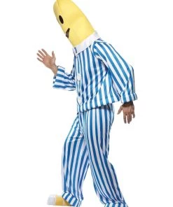 Smiffy's Womens Bananas In Pyjamas Adult Mens Licensed Costume