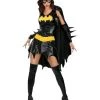 Rubie's Batgirl Costume Licensed Womens Super Hero Adult Fancy Dress