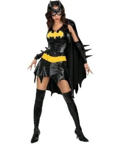 Rubie's Batgirl Costume Licensed Womens Super Hero Adult Fancy Dress