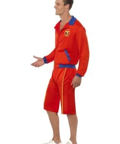 Smiffy's Baywatch Beach Men's Lifeguard 80s Costume