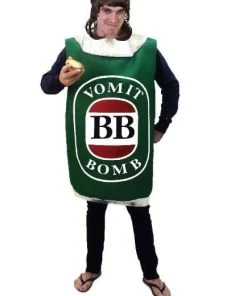 Tomfoolery Beer Can Costume Mens