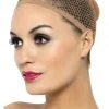 Smiffy's Beige Stretch Mesh Wig Cap Womens
