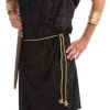 Tomfoolery Black Tunic Toga