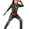 Rubies Kids Black Widow Deluxe Costume For Girls