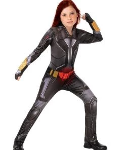 Rubies Kids Black Widow Deluxe Costume For Girls