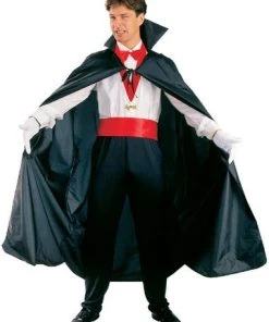 Carnival Products Vampire Black Cape Halloween Dracula Cloak Costume