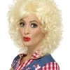 Smiffy's Doll Blonde Country And Western Rodeo Curly Wig Womens 2 Smiffy's Doll Blonde Country And Western Rodeo Curly Wig Womens