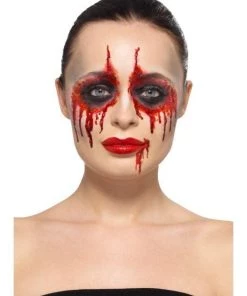 Smiffy's Womens Blood Drip Bride Cosmetic Make-Up Kit