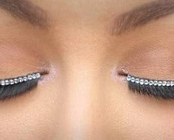 Carnival Products Bright Diamonds False Eyelashes Black Womens