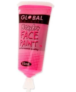 Global Colours Bright Pink Body And Face Paint Buy Costumes
