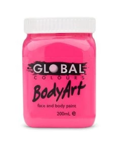 Global Colours Bright Pink Body And Face Paint Buy Costumes