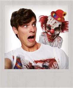 Rubies Buddy The Clown Selfie Shocker Halloween Costume Mens