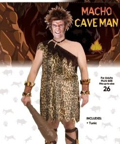 Tomfoolery Mens Caveman Men's Costume
