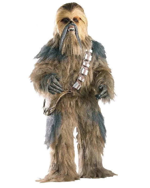 Rubie's Chewbacca Star Wars Costume Adult Wookie Fancy Dress Mens 3 Rubie's Chewbacca Star Wars Costume Adult Wookie Fancy Dress Mens
