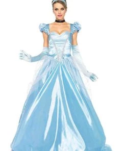 Leg Avenue Womens Cinderella Classic Fairy-tale Princess Ball Gown Costume