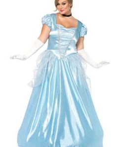 Leg Avenue Cinderella Classic Fairy-tale Princess Ball Gown Curvy Costume Womens
