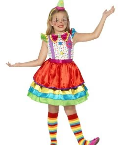 Smiffys Clarabell Clown Deluxe Children's Circus Costume Buy Costumes