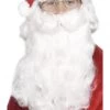 Smiffy's Santa Classic White Curly Long Beard 2 Smiffy's Santa Classic White Curly Long Beard