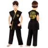 Amscan Cobra Kai Gi Karate Kids Costume 1 Amscan Cobra Kai Gi Karate Kids Costume