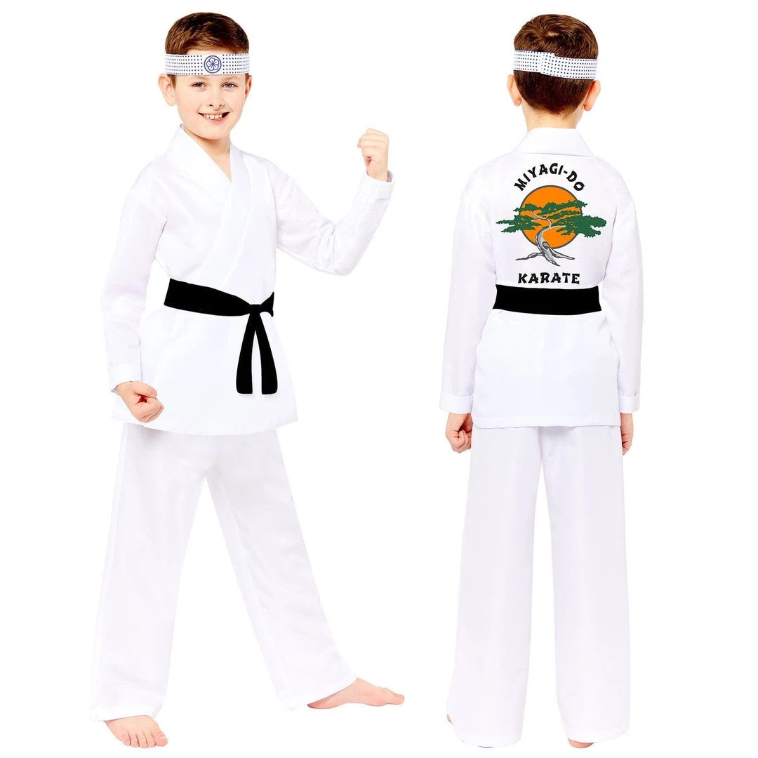 Amscan Cobra Kai Miyagi Do Karate Kids Costume 3 Amscan Cobra Kai Miyagi Do Karate Kids Costume
