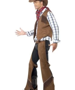 Smiffy's Wild West Fringed Cowboy Mens Costume