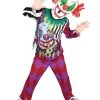 Rubies Crazed Clown Scary Lenticular Children's Halloween Costume