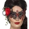 Smiffy's Day Of The Dead Metal Filigree Mask Womens