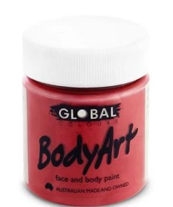 Global Colours Deep Red Body And Face Paint Buy Costumes