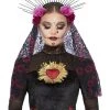 Smiffy's Day Of The Dead Deluxe Sunburst Headband Womens